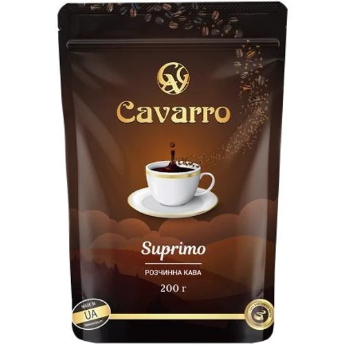 Кофе Cavarro Suprimo растворимый 200 г (4820235750183)