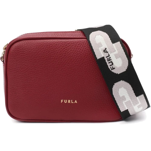 Женская сумка кросс боди Furla Real Mini Camera Case вишневая (WB00243W64000CGQ00)