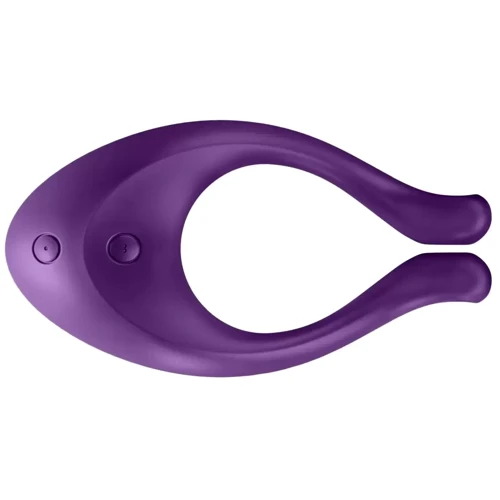 Вибратор для пар Partner Multifun 1 Lila, 3 независимых мотора, многофункциональный