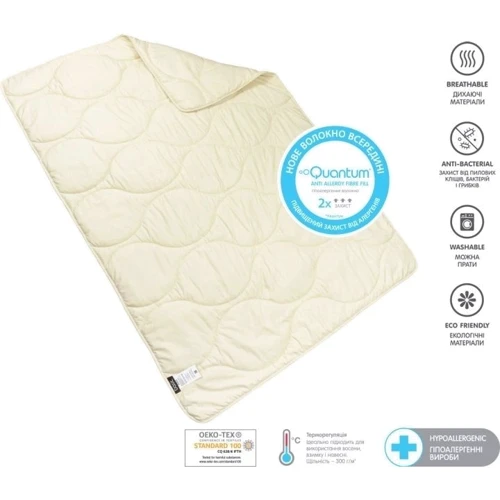 Ковдра Sonex Basic Gold 140х205 см + подушка 50х70 см (SO102372) фото 9