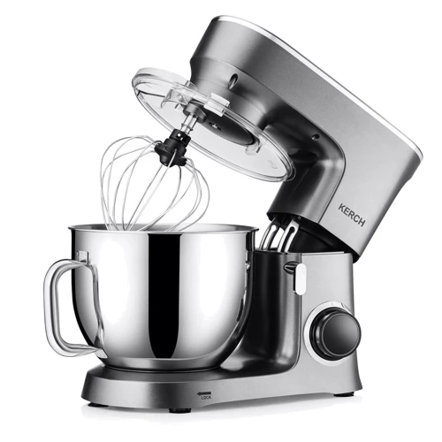 Міксер Kerch Baker Grey 3000W: Матеріал корпуса Металл, Пластик