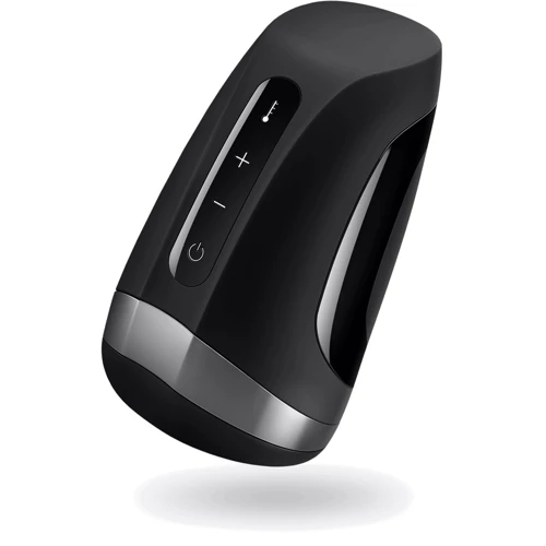 Мастурбатор Satisfyer Men Heat Vibration имитатор минета, подогрев и вибрация, стимуляция головки
