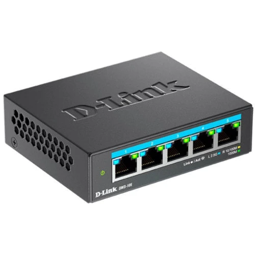 Мережевий комутатор D-Link DMS-105/E: Тип Коммутатор неуправляемый