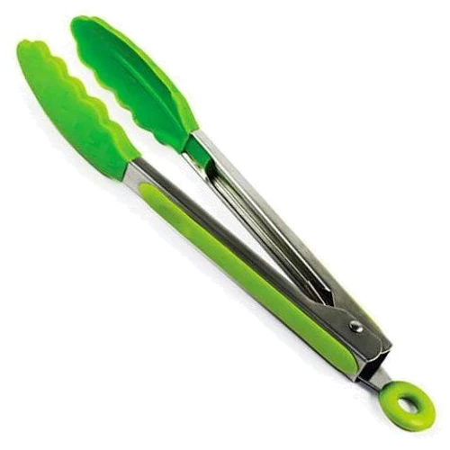 Щипці сервіровки Maestro зелені 20 см (MR1584 з): Матеріал нержавіюча сталь / силікон