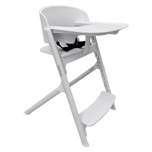 Стульчик для кормления Carrello Sidney Pearl White + 4 уровня регулировки высоты (CRL-8405 Pearl White)