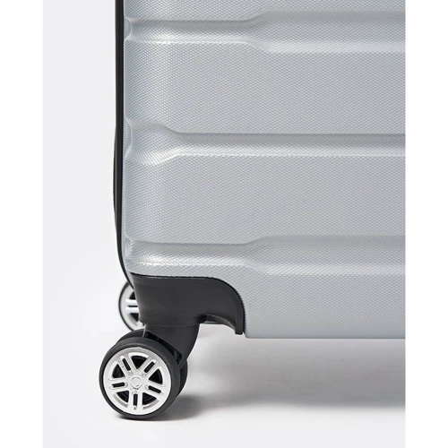 Валіза Ricco Grande XL срібляста (T1ABS500silver-XL): Стиль Повседневный (Casual)