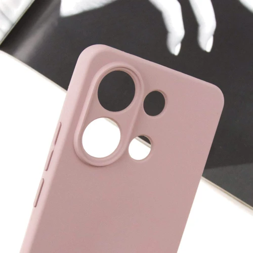Чохол для телефона Lakshmi Case Silicone Cover Full Camera Pink Sand для Xiaomi Redmi Note 13 4G: Матеріал силикон
