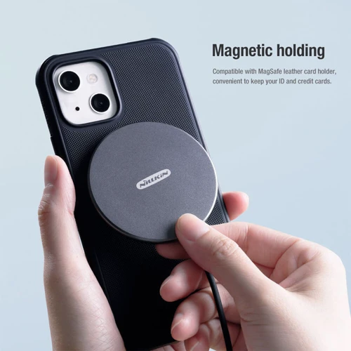 Чехол для iPhone Nillkin Matte Magnetic Pro Black for iPhone 15 Plus: Материалы Пластик