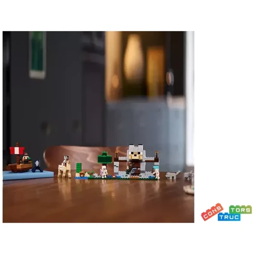 Конструктор LEGO Minecraft Подорож на піратському кораблі (21259-): Кількість деталей, шт. 166