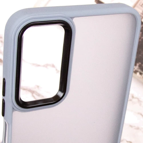 Чехол для телефонов Epik TPU+PC Lyon Frosted Case Sierra Blue for Samsung A155 Galaxy A15 4G / A156 Galaxy A15 5G: Материал TPU (термополиуретан) и поликарбонат