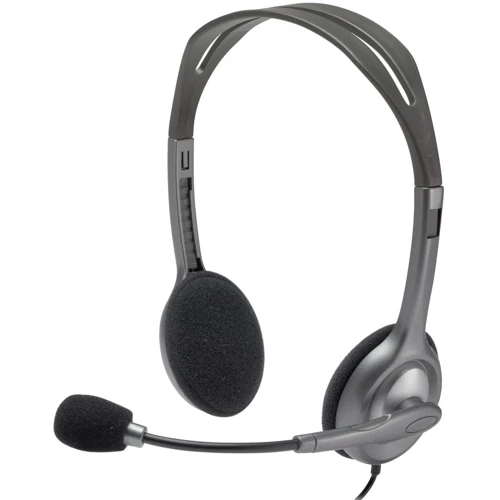 Наушники Logitech H111 Stereo Headset with 1*4pin jack (981-000593)