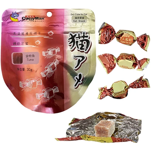Лакомство для котов CattyMan Deli Cube Tuna Конфеты кубики дели с тунцом 30 г (56193)