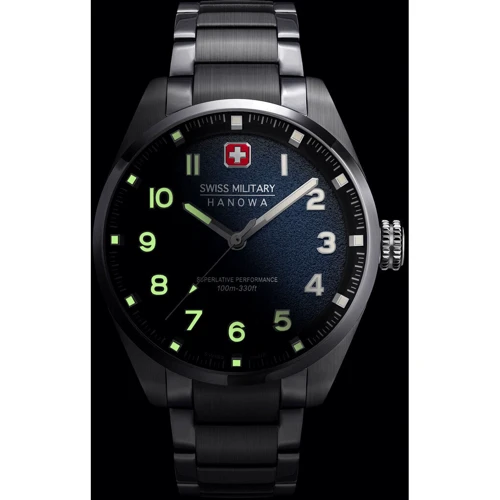 Наручные часы Swiss Military Hanowa Greyhound SMWGG0001504: Механизм Кварцевый