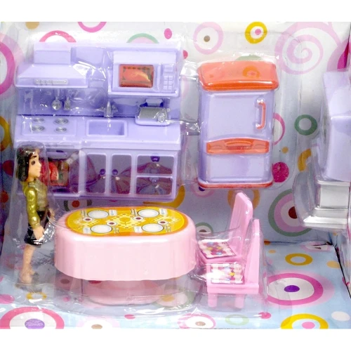 Домик с мебелью Shun Feng Long My Sweet Home (звук, свет) (16428)