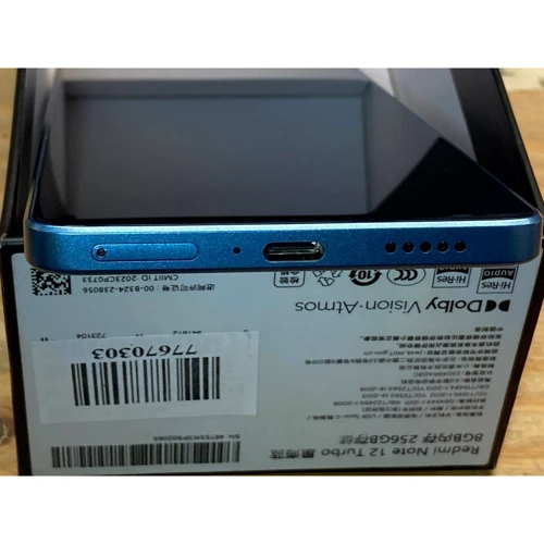 Xiaomi Redmi Note 12 Turbo 8/256GB Blue (no NFC) (Смартфоны) (77670303) Stylus approved фото 5