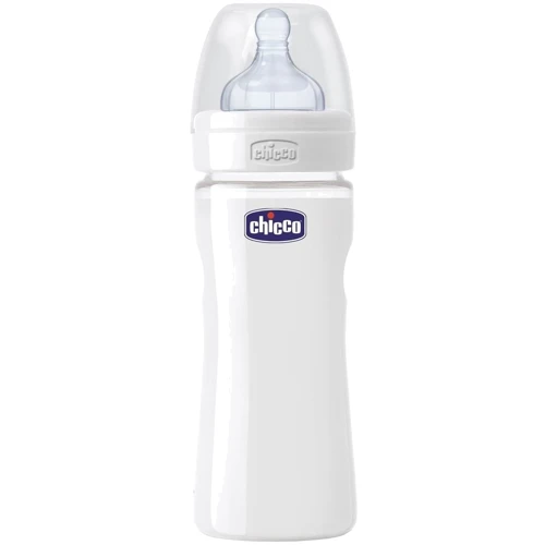 Бутылочка стекло Chicco Well-Being 240мл (20721.00)