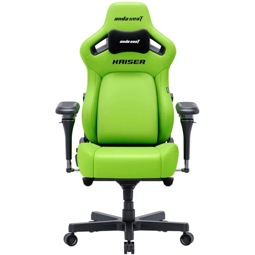 Кресло игровое Anda Seat Kaiser 4 Bright Green PVC Size XL (AD12YDDC-XLL-20-C-PV/C-01)