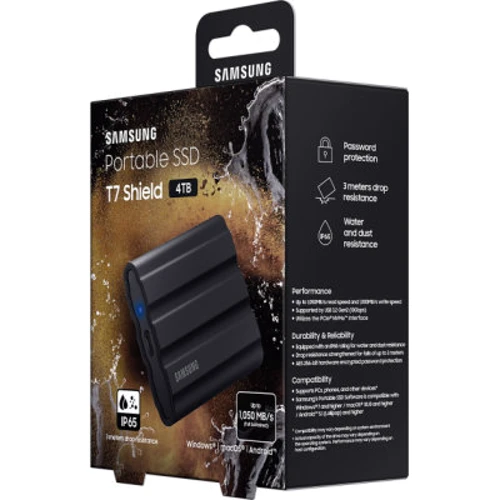 Samsung T7 Shield 4 TB Black (MU-PE4T0S/EU) фото 8
