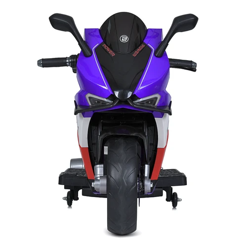 Дитячий електромотоцикл Bambi синій (M 6013EL-9(24V))