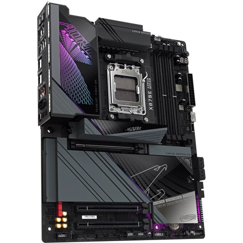 Gigabyte X870E AORUS MASTER: Дополнительно Поддержка RAID, Радиатор на VRM, Поддержка UEFI, Адаптер Wi-Fi