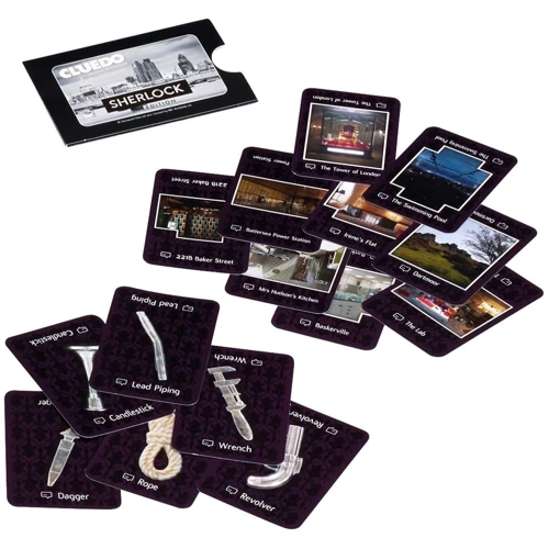 Настольная игра Cluedo - Sherlock Game: Вид логические