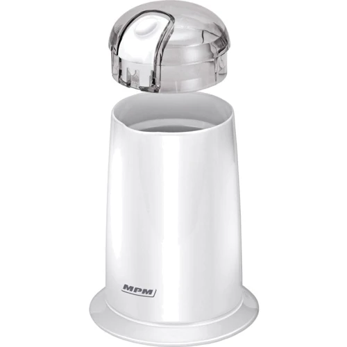 Кофемолка MPM Product MMK-07 white: Вместимость, г 40