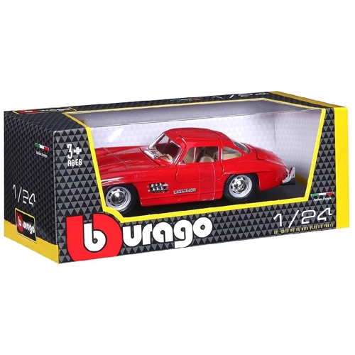 Автомодель  Bburago MERCEDES-BENZ 300 SL (1954) (ассорти красный, серебристый, 1:24) (18-22023)