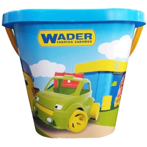 Ведро квадратное для песка, Wader, синее (71714-3): Производитель Wader