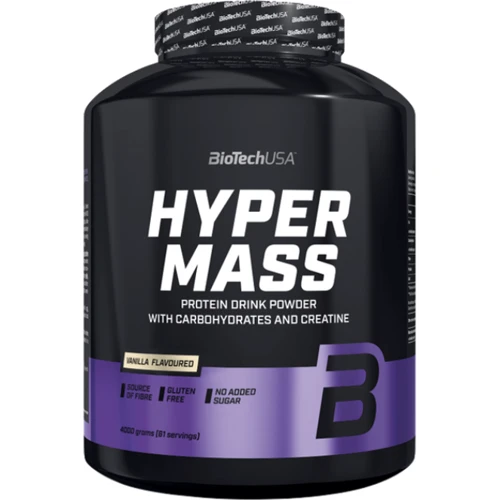 Гейнер BioTechUSA Hyper Mass 5000 4000 g / 61 servings / Vanilla