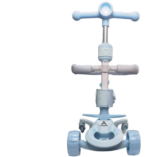 Самокат дитячий 5 в1 Maraton Baby Care 388 блакитний фото 7