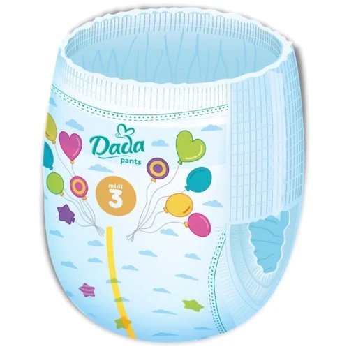 Подгузники детские Dada Extra Soft 3 Midi 4-9 кг 54 шт: Тип Подгузники