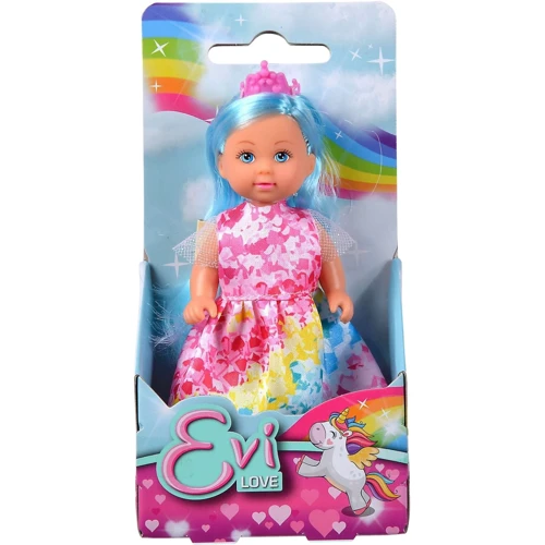 Кукла Simba Эви Принцесса Радуга 3 вида (5733634): Высота, см 12
