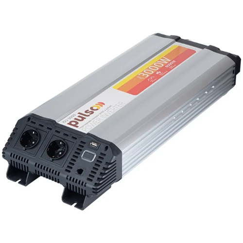 

Преобразователь (инвертор) DC-AC Pulso 12V-220V/3000W/USB-5VDC2.0A ISU-3000