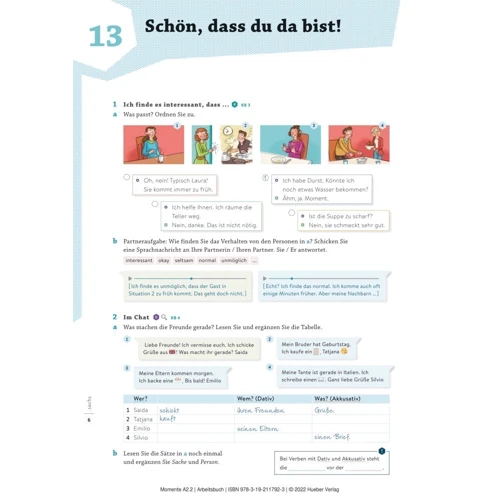 Momente A2.2: Arbeitsbuch plus interaktive Version: ISBN 9783192117923, 978-3-19-211792-3
