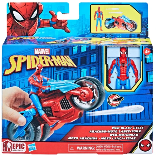 Набор HASBRO SPIDER-MAN Spider-Man SPD Транспорт Человека-Паука с фигуркой серии Человек-Паук (F6899)