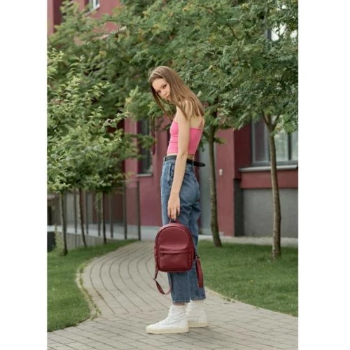 Женский рюкзак Sambag Brix KSH бордовый (11311005): Страна производитель Украина