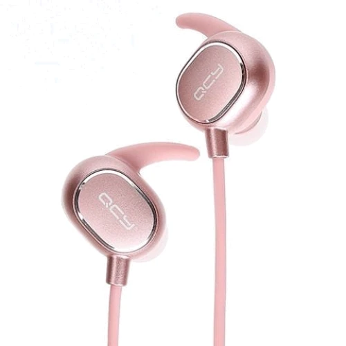 Наушники QCY QY19 Pink: Тип конструкции вакуумные