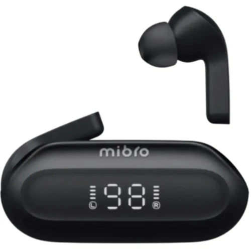 Навушники Mibro Earbuds 3 Black: Тип конструкції вакуумные