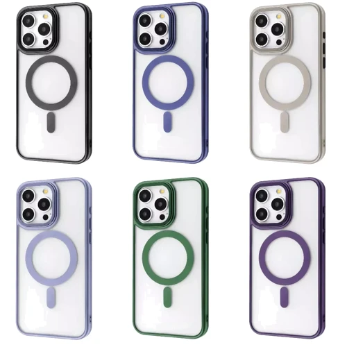 Чехол для iPhone Proove Blur Case with Magnetic Ring Natural Titanium for iPhone 16 Pro: Тип чехла накладка на заднюю часть