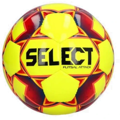 Мяч для игры Select FUTSAL ATTACK футзальный желтый красный Уни 4 (388344-563)
