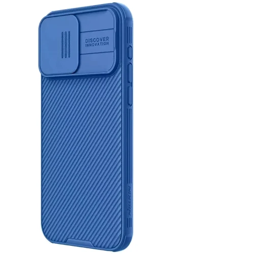Чехол для iPhone Nillkin CamShield Pro Blue for iPhone 15 Pro: Материалы Пластик
