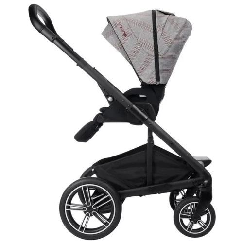 Универсальная коляска 2 в 1 Nuna Mixx Next Limited Collection Ellis, черный с серым в клетку (ST13402/CC09808ELLGL): Количество блоков 1