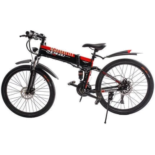 Электровелосипед Zhengbu H1 Black-Red: Вес устройства, кг 23