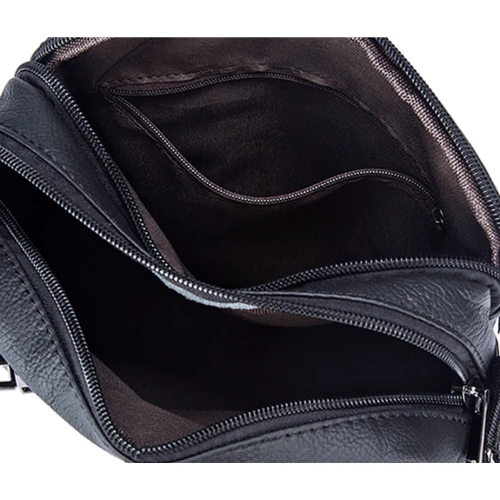 Мужская сумка через плечо Buffalo Bags черная (SHIM7604A-black): Тип Сумки