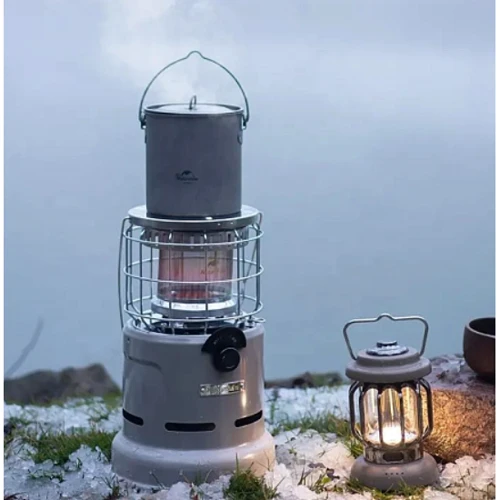 Газовая горелка Газовая горелка-обогреватель Naturehike CNH22CJ014 бежевый (6927595707883) фото 4