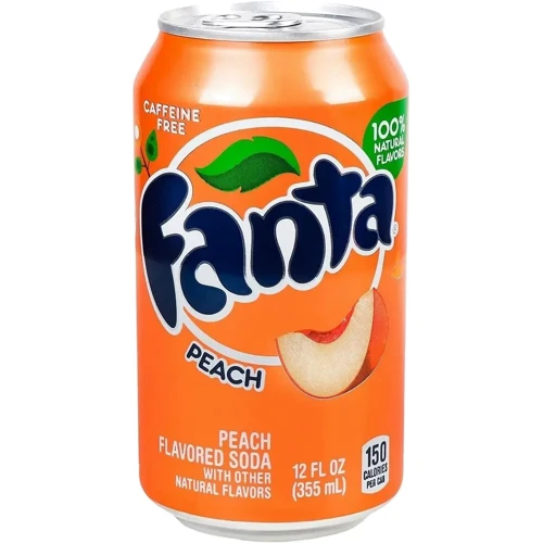 Напиток газированный Fanta Peach 355 ml: Вид Сокосодержащие напитки