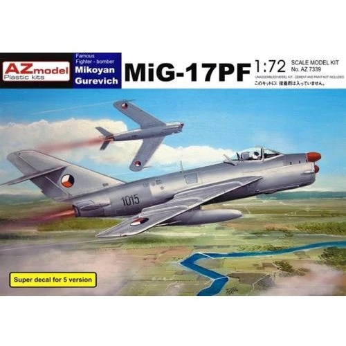 Истребитель AZmodel МиГ - 17 ПФ AZMO73039