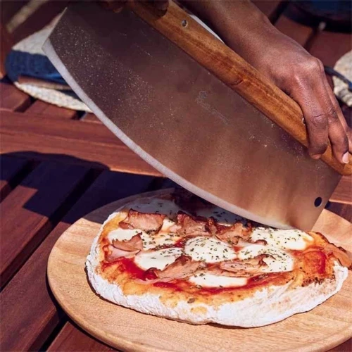Нож для пиццы MasterPro Foodies collection 35x10.3x2 см (BGMP-4872): Лезвие Нержавеющая сталь