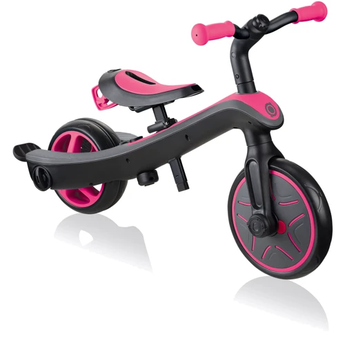 Велосипед Globber Explorer Trike 4в1 розовый (632-110-3) фото 6