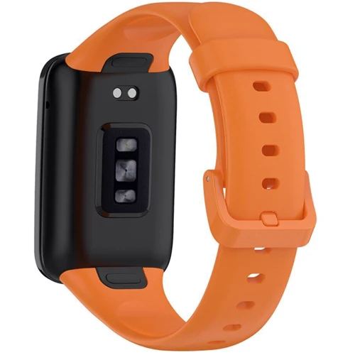 Ремінець ArmorStandart Silicon Orange (ARM66797) for Xiaomi Mi Smart Band 7 Pro